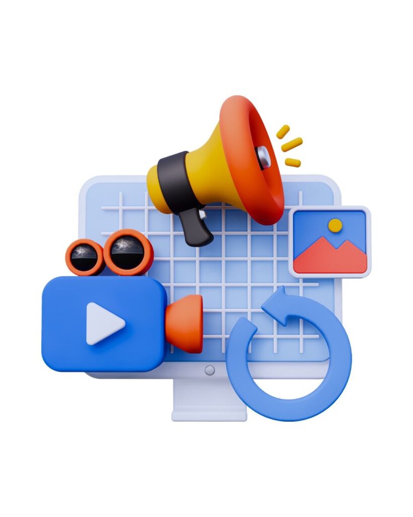 SEO and digital marketing tools with analytics dashboard and graph