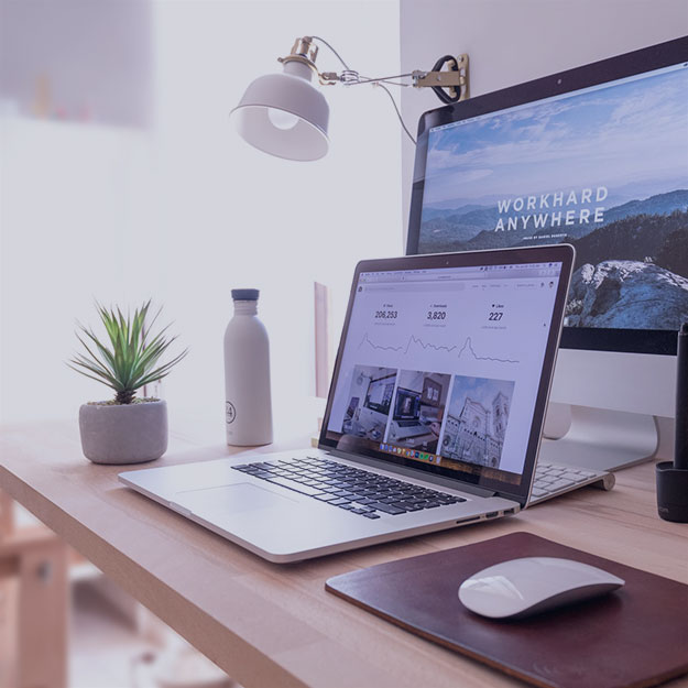 creative copywriting ideas brainstorming with notes and digital tools